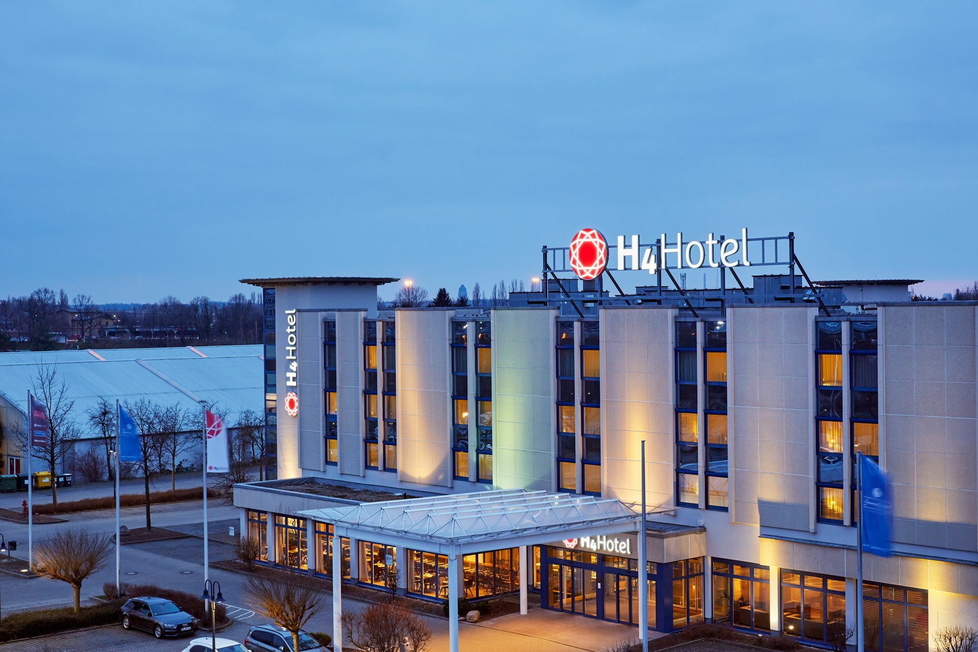 H4 Hotel Leipzig Exterior photo